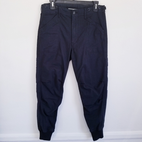 Vince | Slouchy Military Pant, Black‎ size 4 - Picture 3 of 6